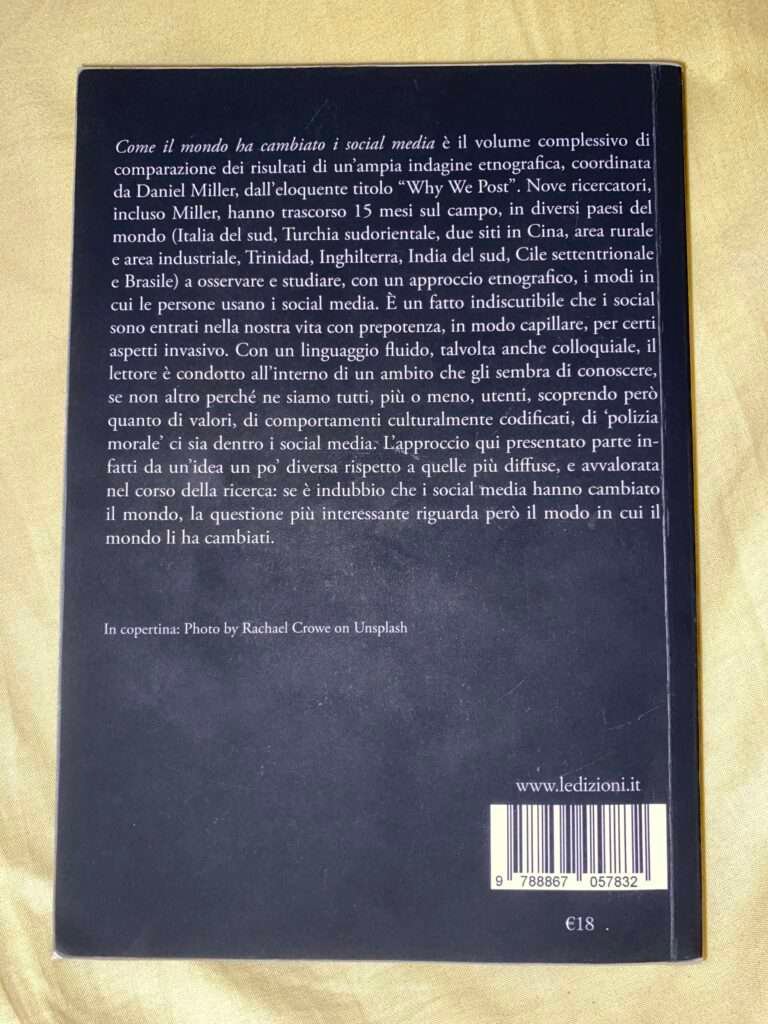 Come il mondo ha cambiato i social media - Daniel Miller, Giovanna D ...