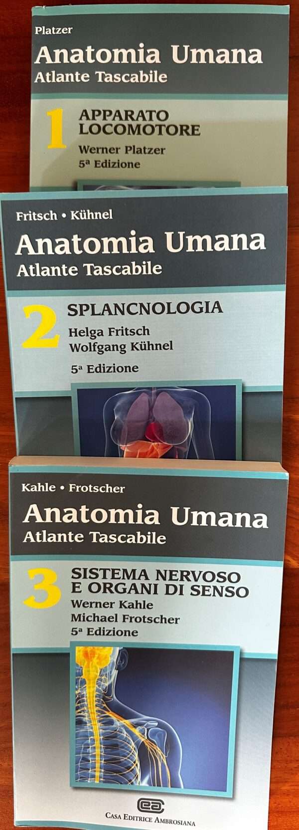 ATLANTE DI ANATOMIA UMANA VOLUME 1 2 E 3