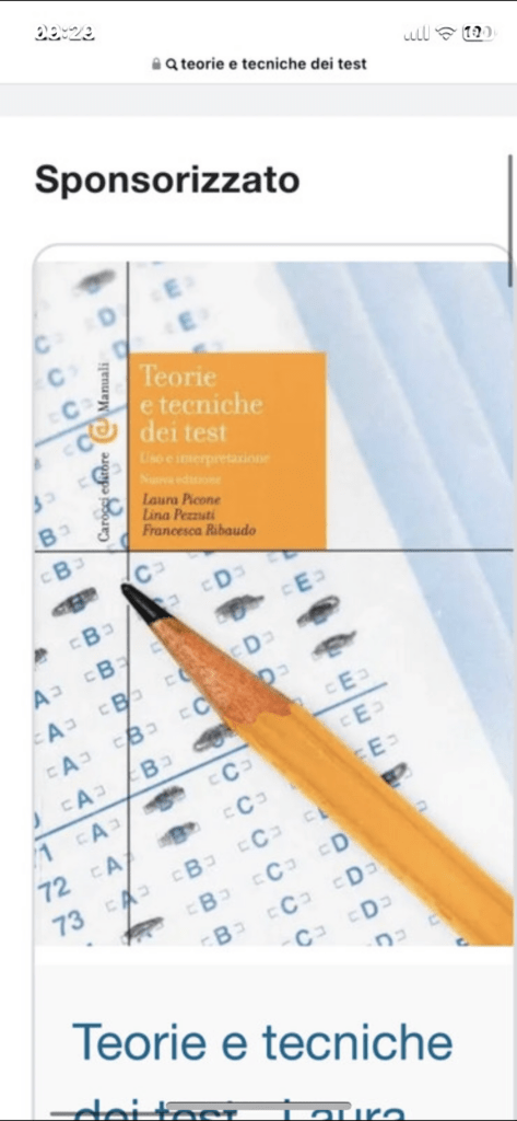 Teorie E Tecniche Dei Test - Stucampus