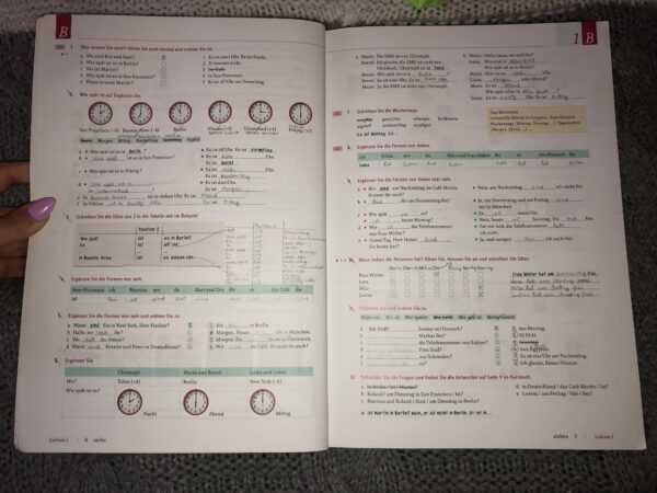 Motive A1-B1 Kompaktkurs DaF. Deutsch als Fremdsprache / Arbeitsbuch, Lektion 1-30 - immagine 4