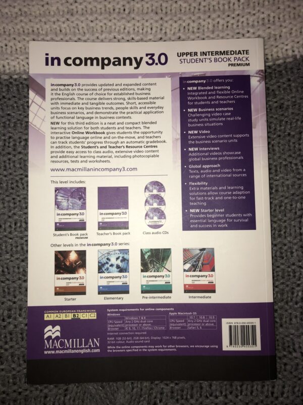 Incompany 3.0 B2: Upper Intermediate – Student’s book pack - immagine 2