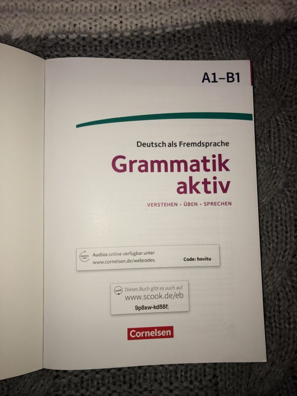 Grammatik aktiv A1-B1: Deutsch als Fremdsprache / Verstehen – Üben – Sprechen mit Sprachtraining - immagine 3