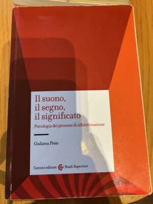 Il suono, il segno, il significato - psicologia dei processi di alfabetizzazione