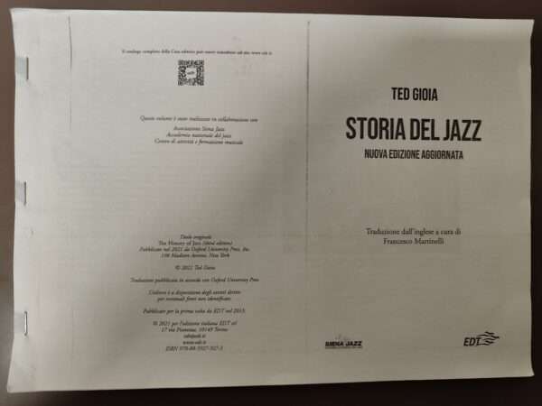 Storia del jazz nuova edizione aggiornata