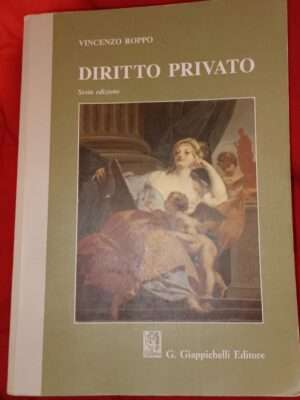 Diritto privato - Vincenzo roppo - sesta edizione
