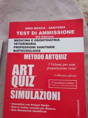 Area medica-sanitaria: Test di ammissione Medicina, odontoiatria, veterinaria, professioni sanitarie e biotecnologie