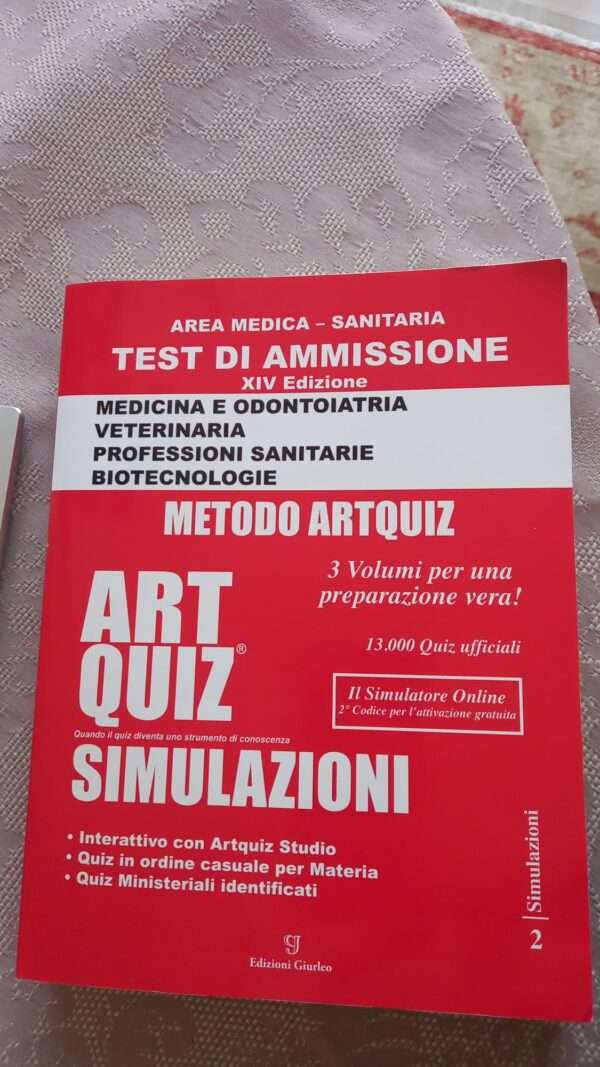 Area medica-sanitaria: Test di ammissione Medicina, odontoiatria, veterinaria, professioni sanitarie e biotecnologie