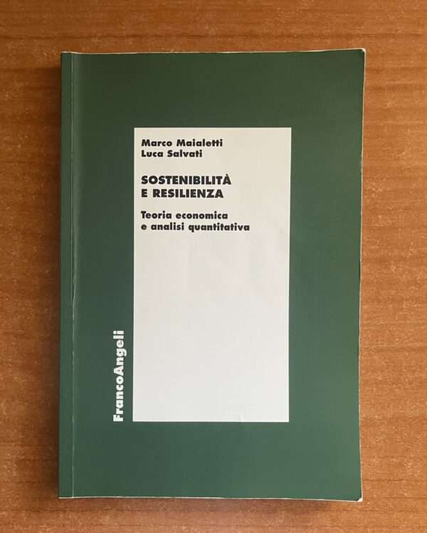 SOSTENIBILITÀ e resilienza - maialetti, salvati