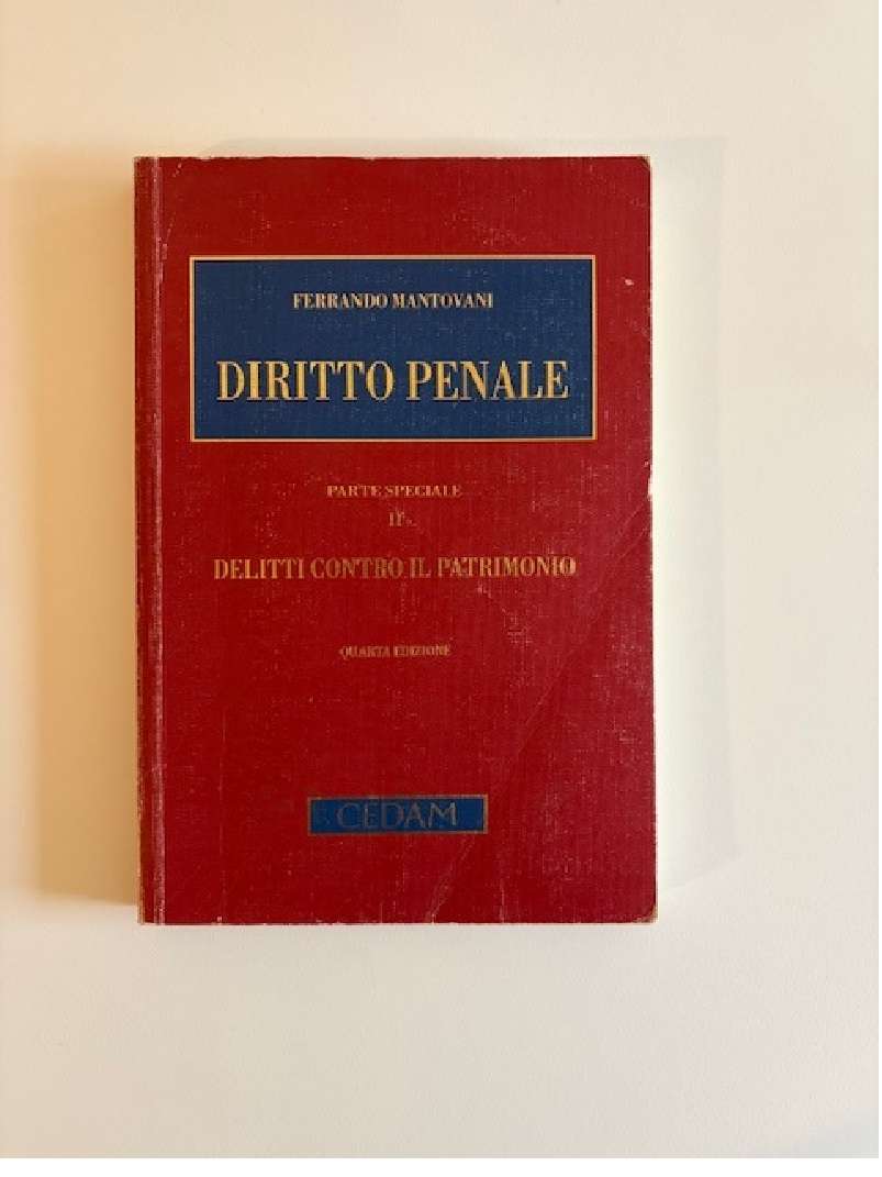 diritto penale-parte speciale ii - delitti contro il patrimonio