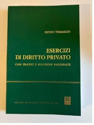 esercizi di diritto privato