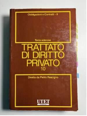 trattato di diritto privato - volume 10