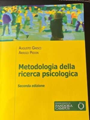 METODOLOGIA DELLA RICERCA PSICOLOGICA