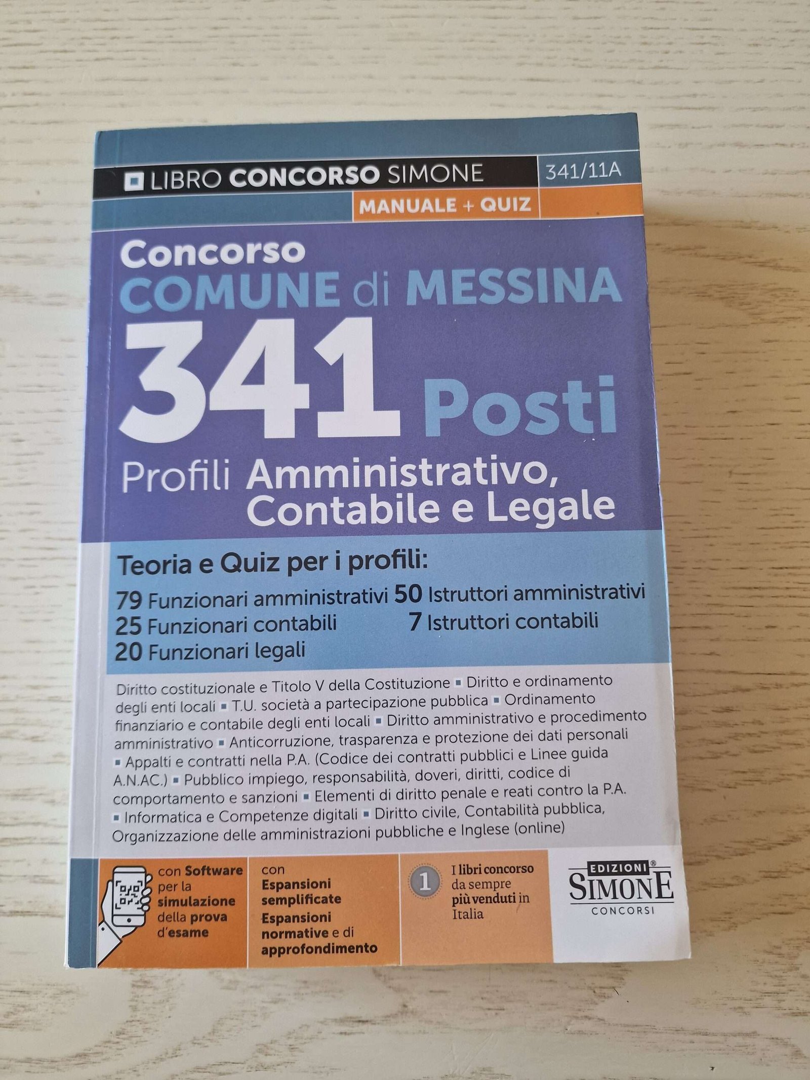 Concorso Comune di Messina. 341 posti profili amministrativo, contabile e legale